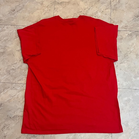 Wisconsin Badgers Gildan Bucky Band Tshirt XL Red - Picture 4 of 5